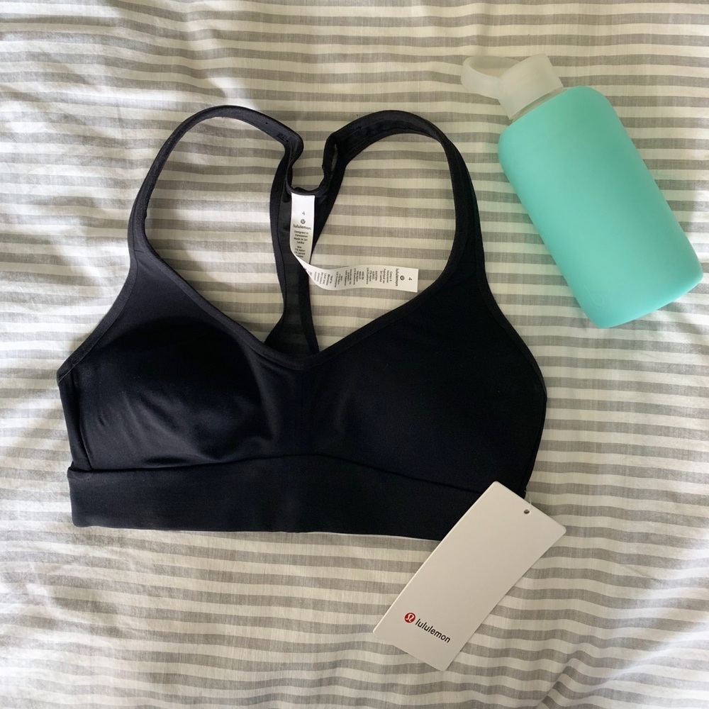 Lululemon BLK Speed Up Bra C/D- Size 4